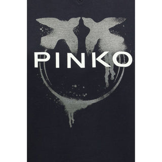 PINKO Black Cotton Sweatshirt