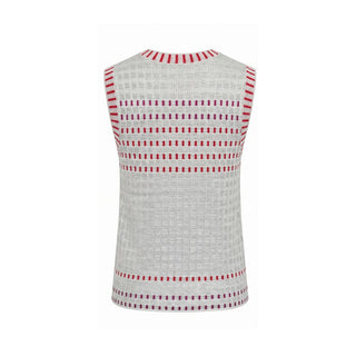 Malo Grey Silk Women Sweater
