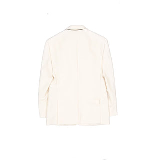 Brunello Cucinelli White Viscose Blazer