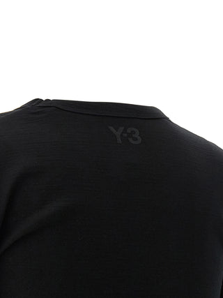 Y-3 Black Merino Wool Sportswear