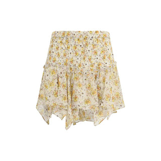 Isabel Marant Étoile Beige Viscose Mini Skirt