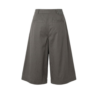 Mr&Mrs Italy Grey Cotton Women Shorts