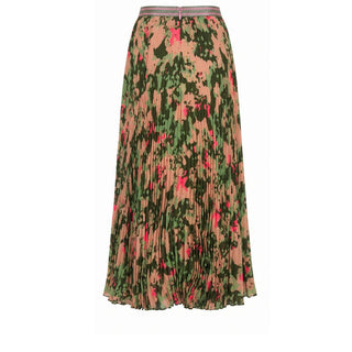 Mr&Mrs Italy Pink Polyester Women Skirt