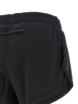 Y-3 Black Polyamide Bermuda Shorts