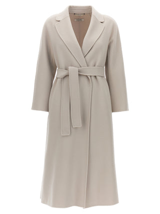 'S Max Mara Beige Wool Coat