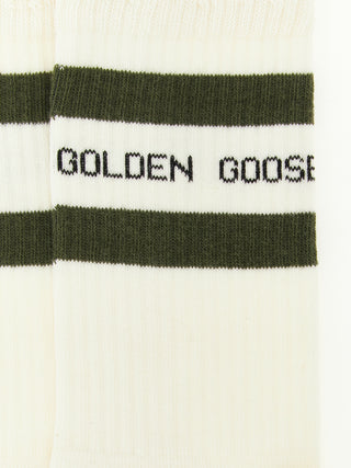 Golden Goose Bicolor Cotton Socks