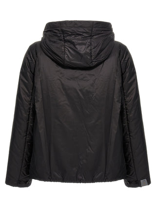 Max Mara Black Polyester Shell Jacket