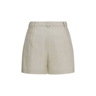 Moncler Beige Polyamide Bermuda Shorts