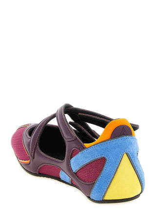 The Attico Multicolor Polyethylene Ballet Flats
