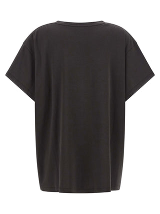 Khaite Gray Cotton T-Shirt