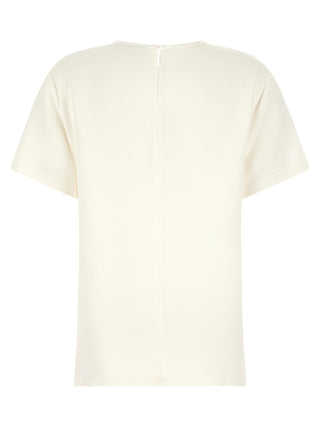 Max Mara White Silk Blouse