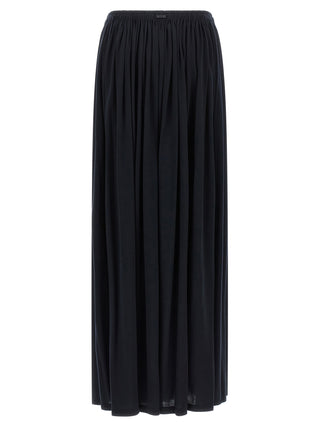 Max Mara Blue Lyocell Mini Skirt