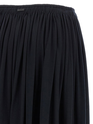 Max Mara Blue Lyocell Mini Skirt