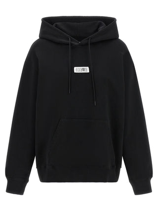 MM6 Maison Margiela Black Cotton Sweatshirt