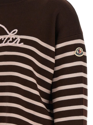 Moncler Brown Virgin Wool Cardigan