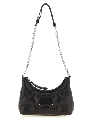 Maison Margiela Black Lamb Leather Shoulder Bag