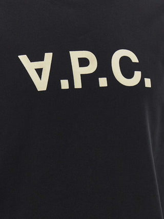 A.P.C. Black Cotton Hoodie