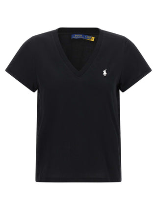 Polo Ralph Lauren Black Cotton T-Shirt
