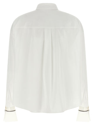 Brunello Cucinelli White Cotton Blouse