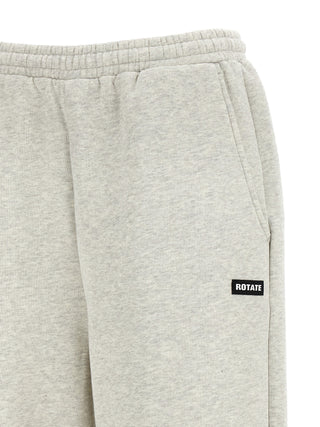 ROTATE BIRGER CHRISTENSEN White Organic Cotton Casual Pants