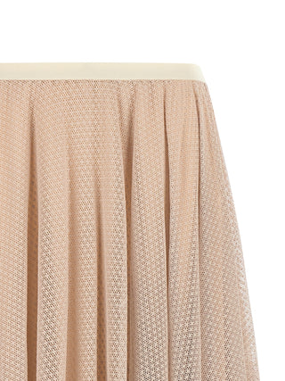 Fabiana Filippi Multicolor Cotton Midi Skirt