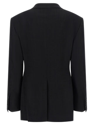 Tagliatore Black Viscose Blazer