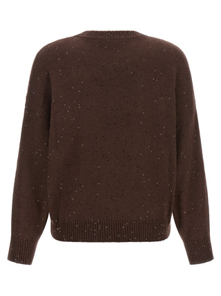 Brunello Cucinelli Brown Cashmere Cardigan