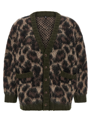 R13 Brown Nylon Cardigan