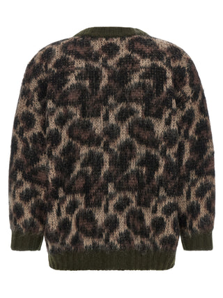 R13 Brown Nylon Cardigan
