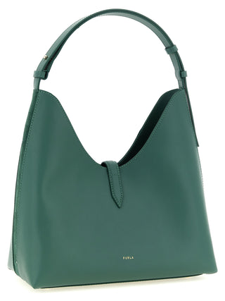 Furla Bicolor Calfskin Shoulder Bag