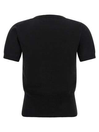 Vivienne Westwood Black Cotton Cardigan