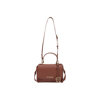 Love Moschino Brown Polyethylene Handbag
