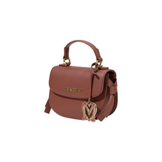 Love Moschino Brown Polyethylene Handbag