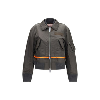 Sacai Bicolor Nylon Bomber