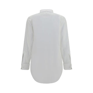 Maison Margiela White Cotton Dress Shirt