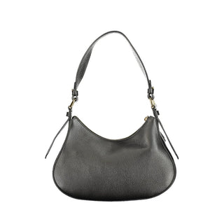 Coccinelle Nero Leather Women's Bag with Multiple Pockets