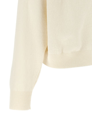 Alberta Ferretti White Virgin Wool Cardigan