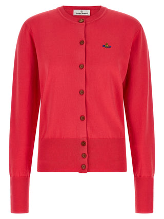 Vivienne Westwood Red Cotton Cardigan