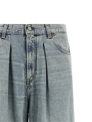 Haikure Blue Cotton Jeans Denim