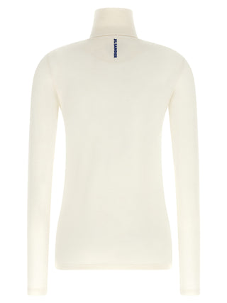 Jil Sander White Polyester Cardigan
