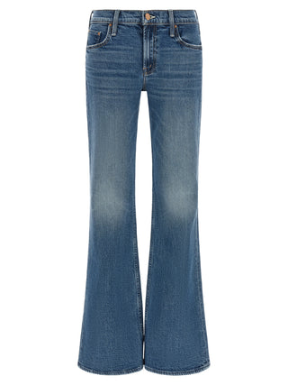 Mother Denim Blue Cotton Bootcut Jeans