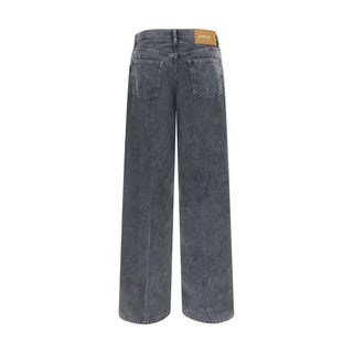 Haikure Gray Cotton Jeans Denim