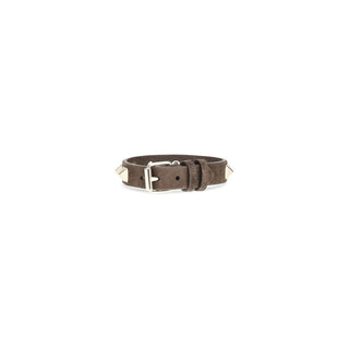 Valentino Garavani Brown Calf Leather Bos Taurus Bracelet