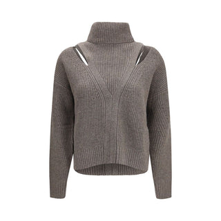 P.A.R.O.S.H. Beige Wool Oves Aries Sweatshirt