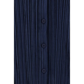 Gongdid Design Blue Polyester Shirt