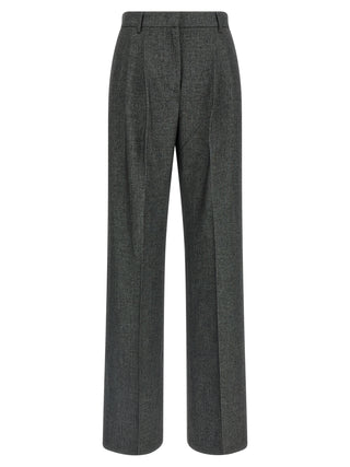 The Andamane Gray Polyester Dress Pants