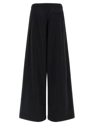 Dries Van Noten Black Cotton Athletic Pants
