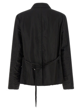 Dries Van Noten Brown Copper Blazer