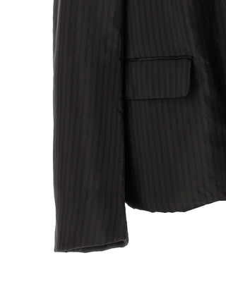 Dries Van Noten Brown Copper Blazer