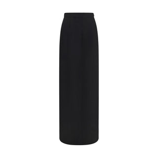 Maison Margiela Black Wool Oves Aries Long Skirt